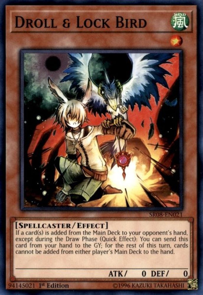 Droll & Lock Bird (SR08-EN021) - Common