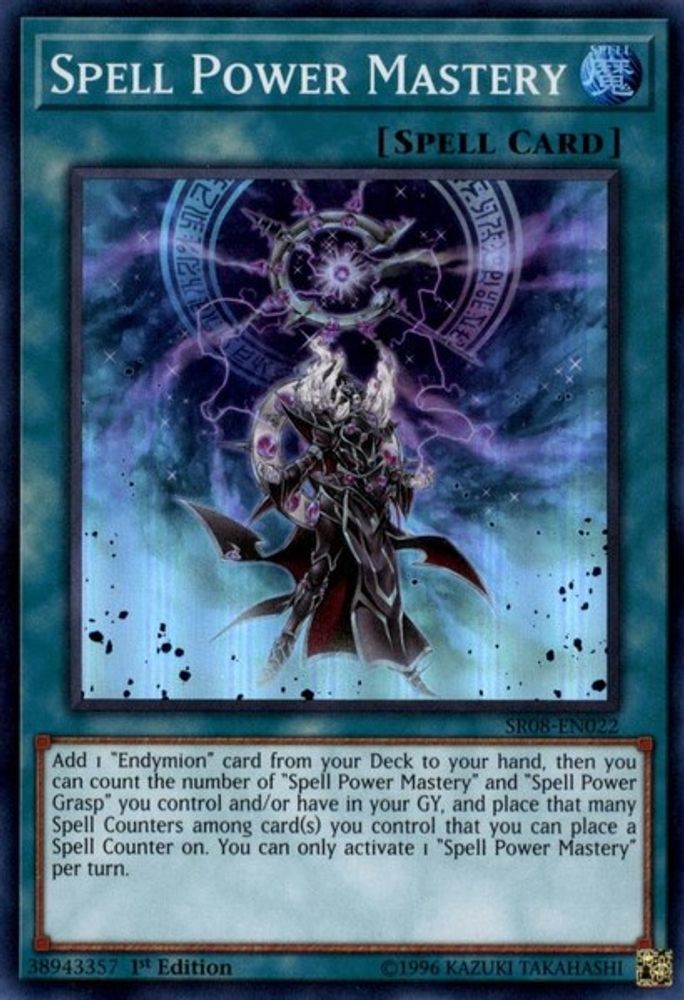 Spell Power Mastery (SR08-EN022) - Super Rare