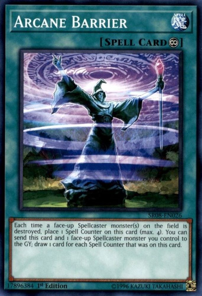 Arcane Barrier (SR08-EN026) - Common
