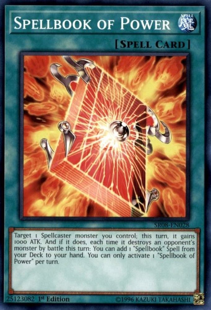 Livre de sorts du pouvoir [SR08-EN028] Commun 