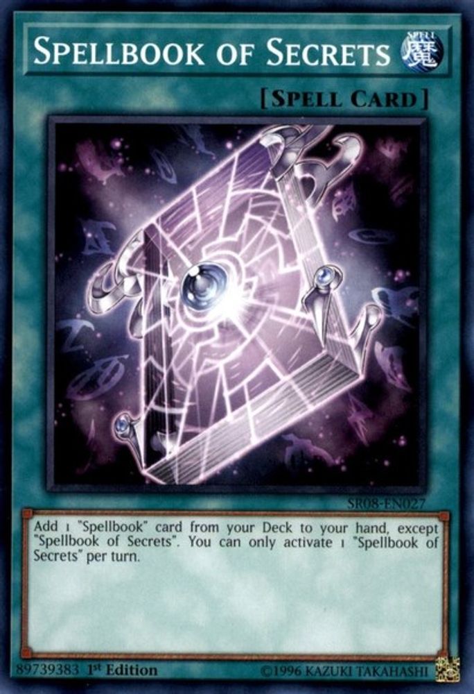 Spellbook of Secrets (SR08-EN027) - Common