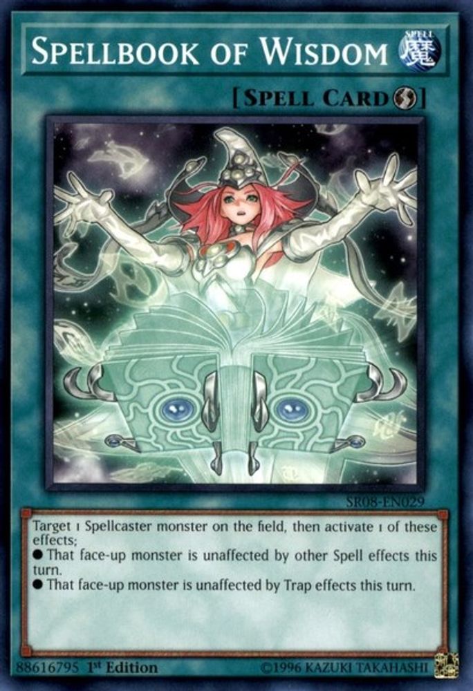 Spellbook of Wisdom (SR08-EN029) - Common