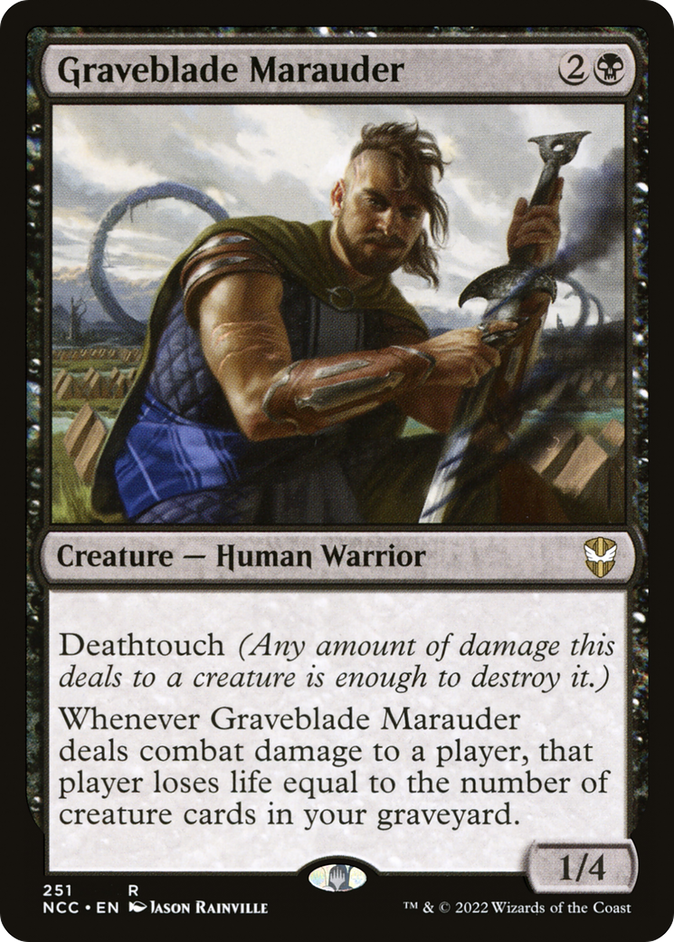 Maraudeur de Graveblade [Commandant des rues de New Capenna] 