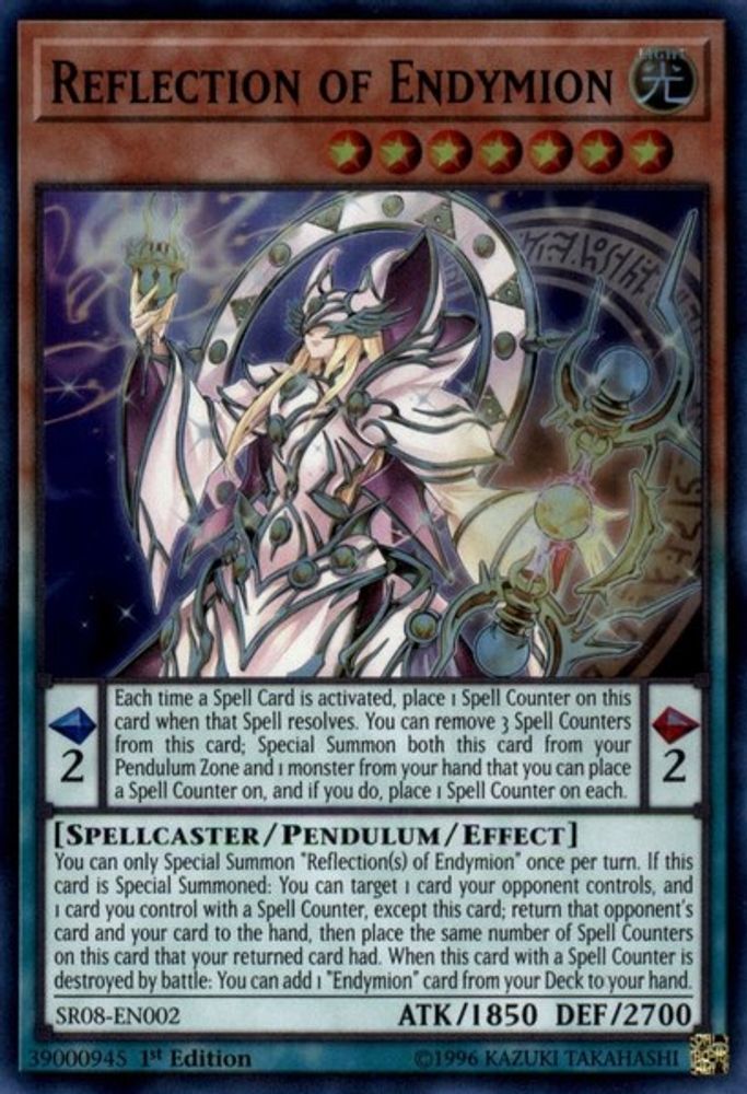 Reflection of Endymion (SR08-EN002) - Super Rare