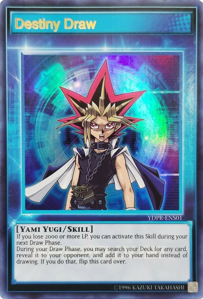 Destiny Draw (avril 2019) [YDPR-ENS01] Ultra Rare 