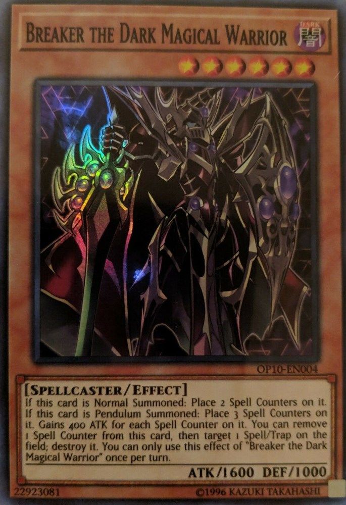Breaker the Dark Magical Warrior (OP10-EN004) - Super Rare