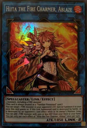 Hiita the Fire Charmer, Ablaze (OP10-EN010) - OTS Tournament Pack 10 Unlimited