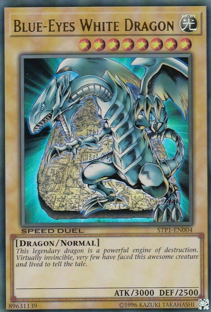 Blue-Eyes White Dragon (STP1-EN004) - Ultra Rare
