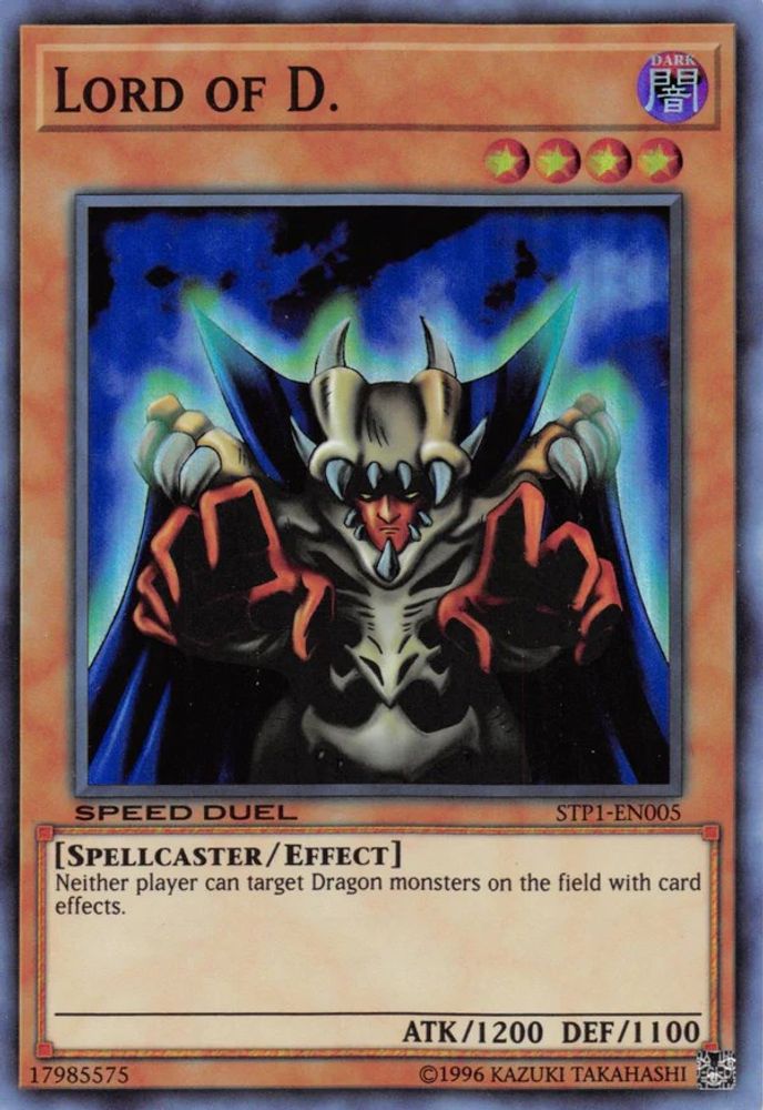 Lord of D. (STP1-EN005) - Super Rare