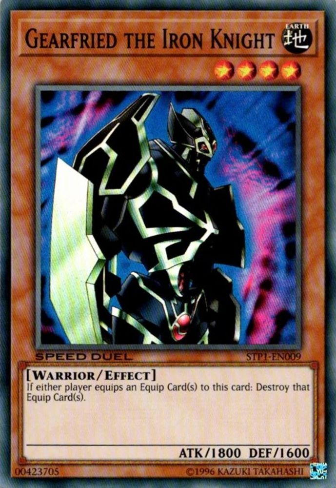 Gearfried the Iron Knight (STP1-EN009) - Super Rare