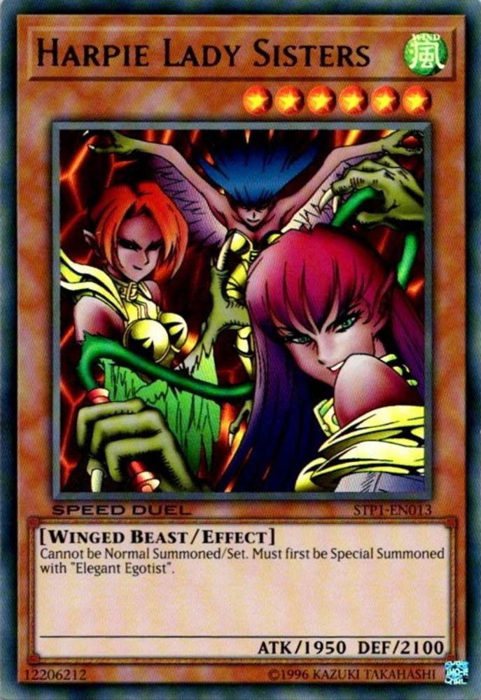 Harpie Lady Sisters (STP1-EN013) - Ultra Rare