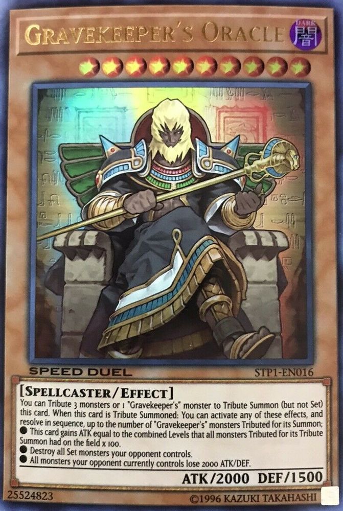 Gravekeeper's Oracle (STP1-EN016) - Ultra Rare