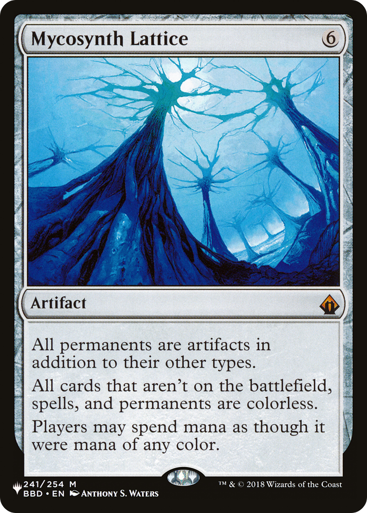 Treillis Mycosynth [La liste] 