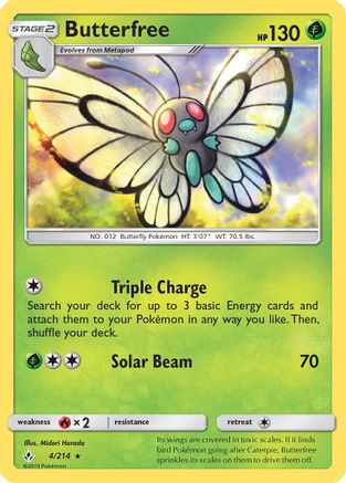 Butterfree 004  - Rare