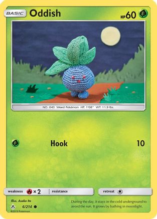Oddish (6) (6) 006  - Common