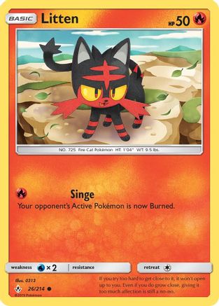 Litten (26) (26) 026/214  - Common