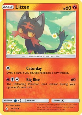 Litten (27) (27) 027  - Common
