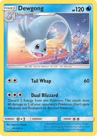 Dewgong  - Rare