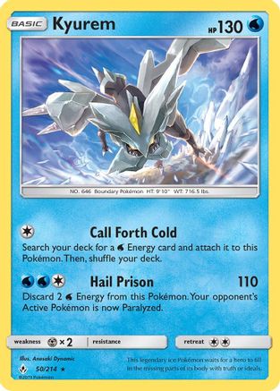 Kyurem 050  - Holofoil - Holo Rare