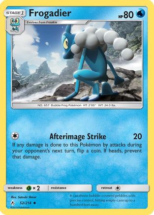 Frogadier 052  - Uncommon