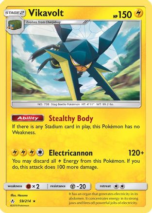 Vikavolt 059  - Holofoil - Holo Rare