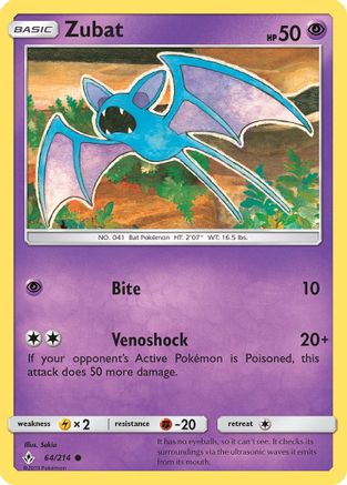 Zubat 064/214  - Common