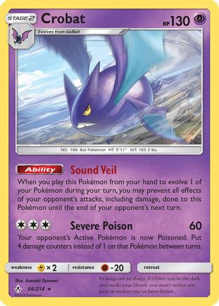 Crobat 066  - Holofoil - Holo Rare