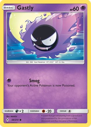 Gastly (68) (68) 068  - Common