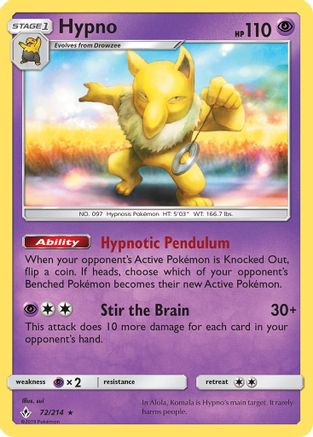 Hypno  - Rare