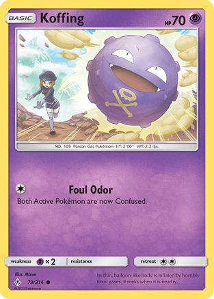 Koffing 073/214  - Common