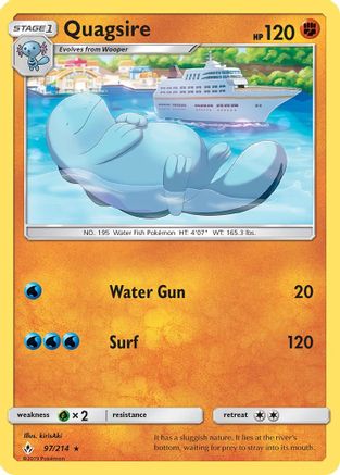 Quagsire 097  - Rare