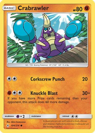 Crabrawler/214  - Common