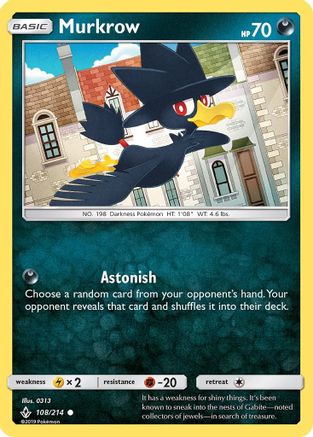 Murkrow/214  - Common