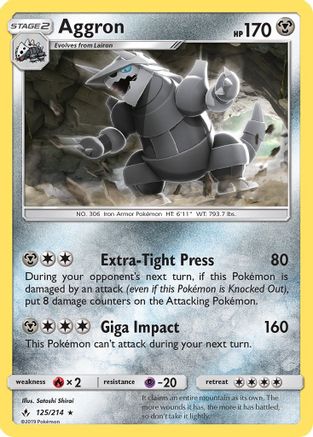 Aggron/214  - Rare