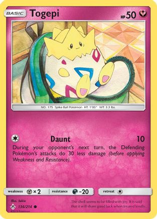 Togepi 136  - Common