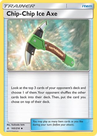 Chip-Chip Ice Axe  - Uncommon