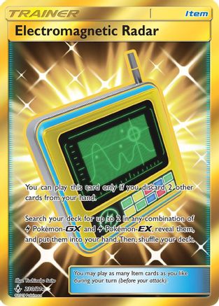 Electromagnetic Radar (Secret) 230  - Holofoil - Secret Rare
