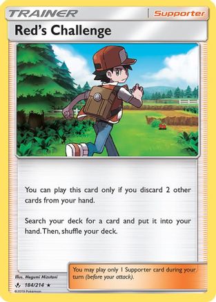 Red's Challenge 184  - Holofoil - Holo Rare