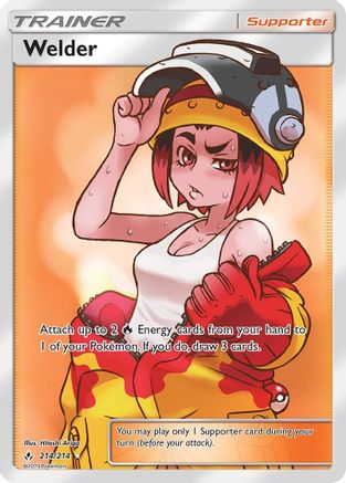 Welder (Full Art) 214/214  - Holofoil - Ultra Rare