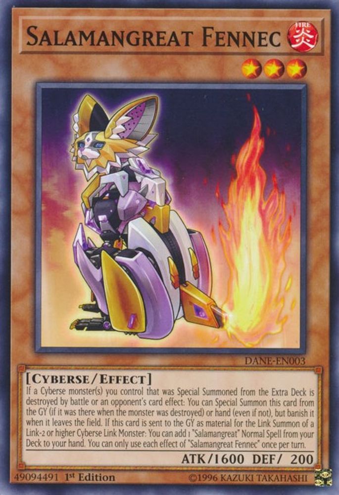 Salamangreat Fennec (DANE-EN003) - Common