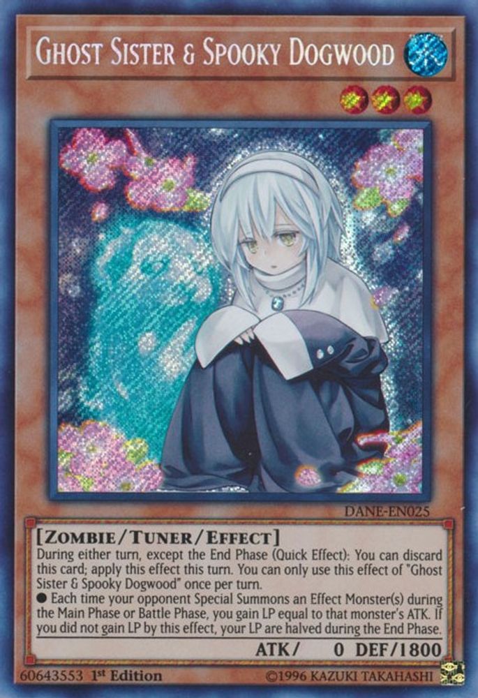 Ghost Sister & Spooky Dogwood (DANE-EN025) - Secret Rare