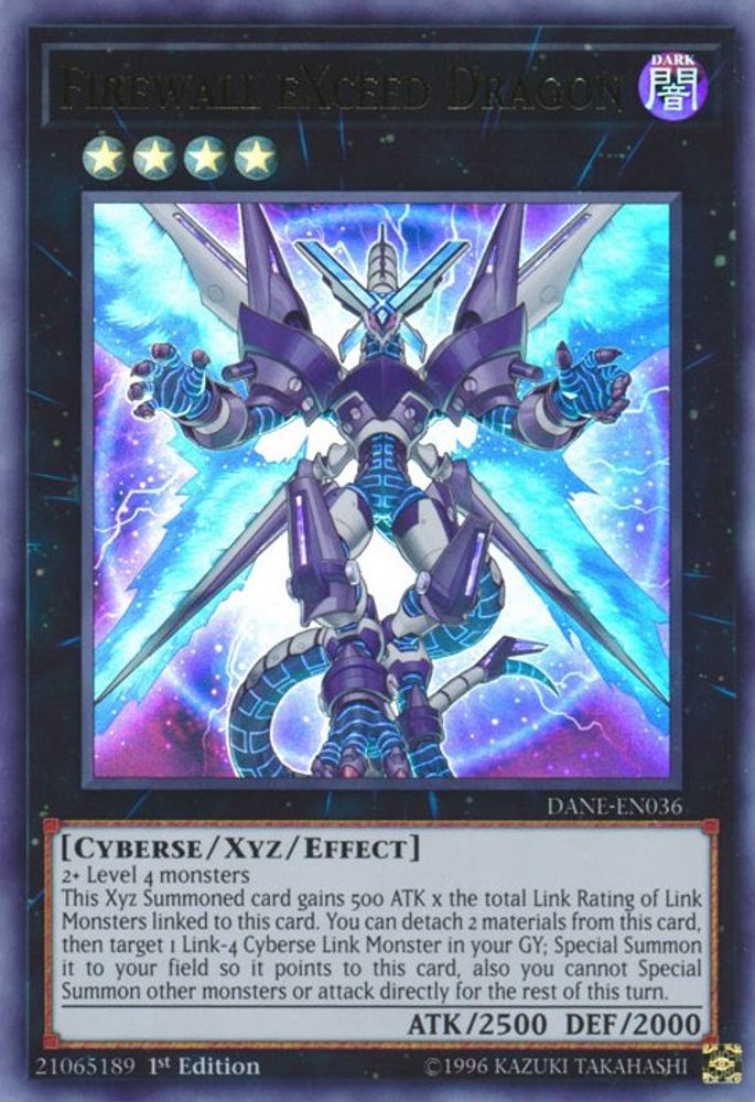 Firewall eXceed Dragon (DANE-EN036) - Ultra Rare