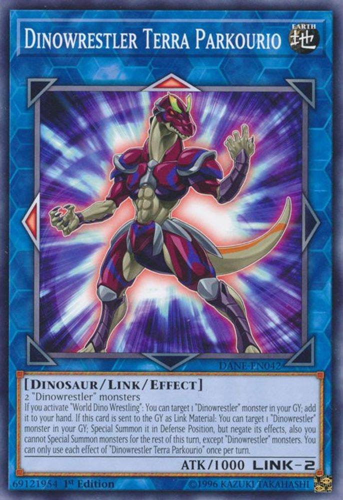 Dinowrestler Terra Parkourio (DANE-EN042) - Common