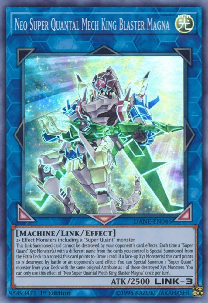 Neo Super Quantal Mech King Blaster Magna (DANE-EN046) - Super Rare