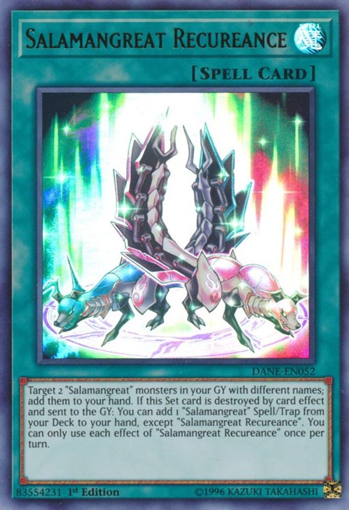 Salamangreat Recureance (DANE-EN052) - Ultra Rare