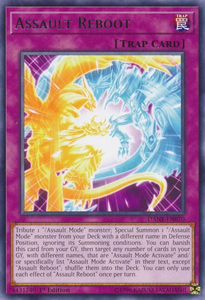 Assault Reboot (DANE-EN070) - Rare
