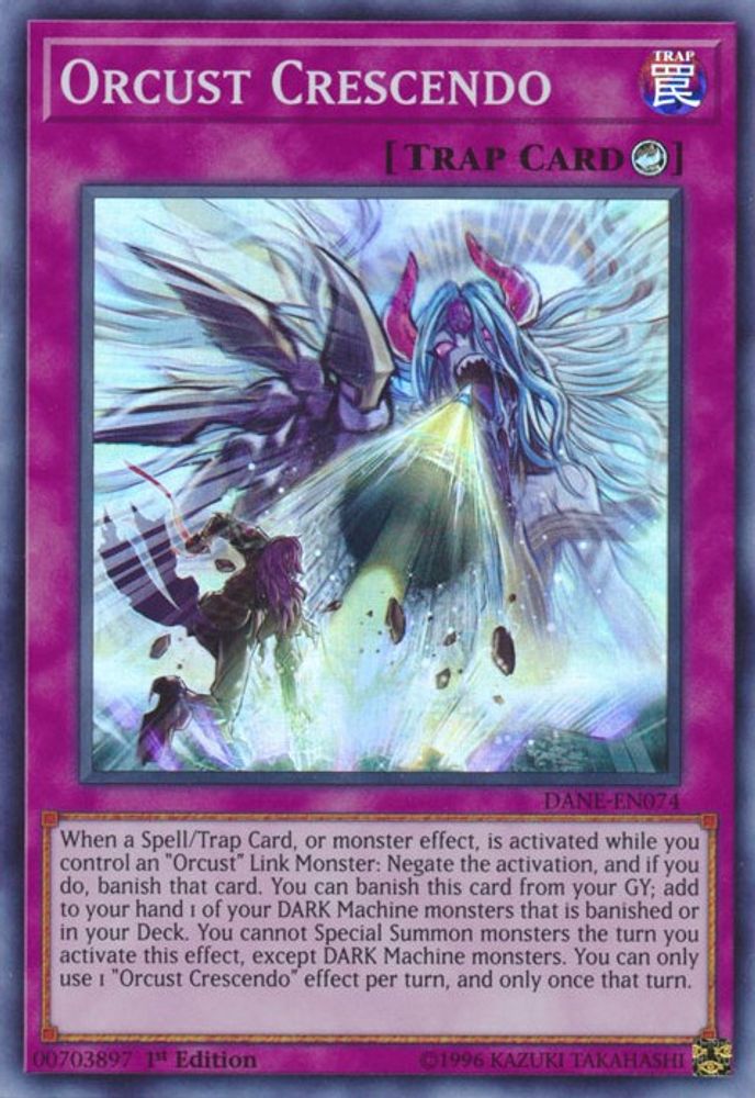 Orcust Crescendo (DANE-EN074) - Super Rare