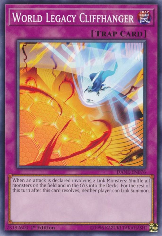 World Legacy Cliffhanger (DANE-EN076) - Common