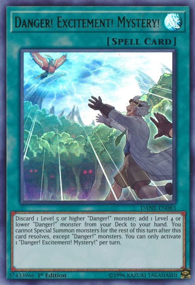 Danger! Excitement! Mystery! (DANE-EN083) - Ultra Rare