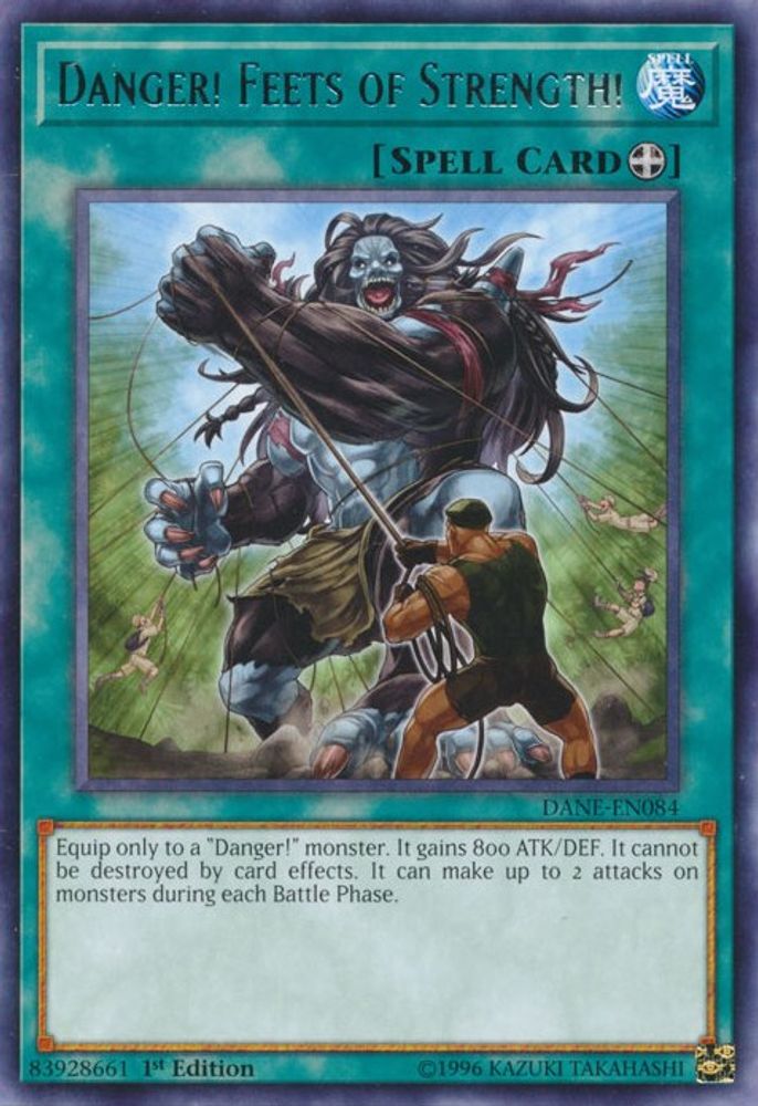 Danger! Feets of Strength! (DANE-EN084) - Rare